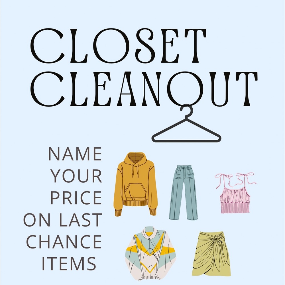 🚨CLOSET CLEANOUT🚨ACCEPTING ALL OFFERS🚨